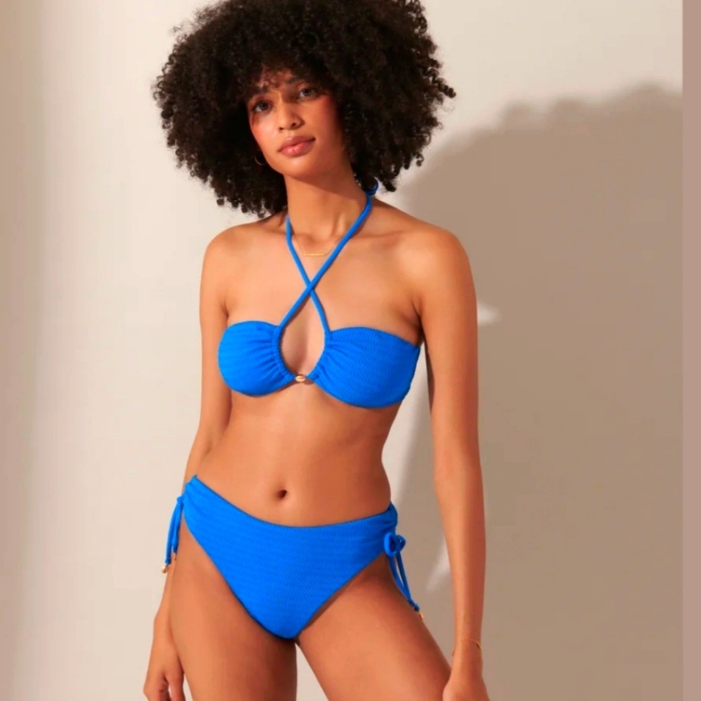 Vibrant Blue Bikini Set
